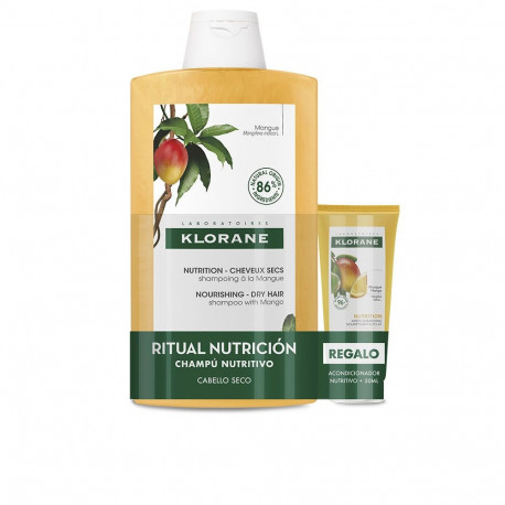 Klorane šampoon ja palsam komplekt mangoga 2tk