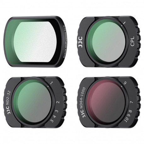 JJC F PK4NDV filterset voor DJI Osmo Pocket 4/3