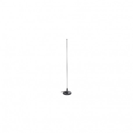 Nagoya UT-308UV-SMA antenn VHF/UHF Mobile, 144 / 430 MHz, MagMount Black, Whip roostevabast terasest