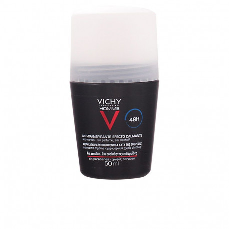 Vichy Homme 48H Anti-Transpirant Deo Roll-On Anti-Perspirant & Anti-Irritation (50ml)