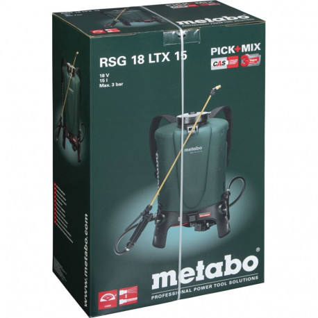 Metabo seljapihusti RSG 18 LTX 15 akutoitega