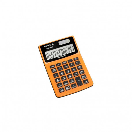 Olympia LCD 1000P calculator Desktop Basic Black, Orange