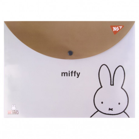 Ümbrikukott YES Miffy A4 nööbiga