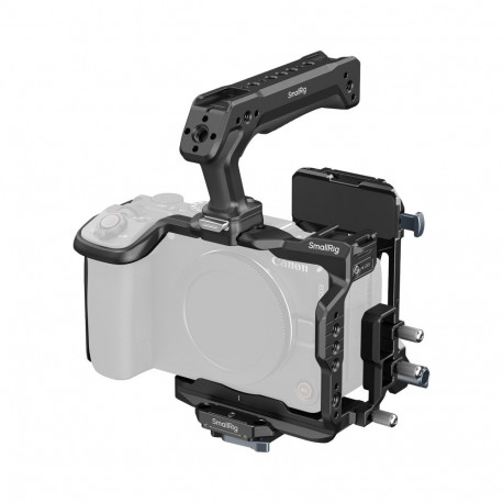 SmallRig 6381 HawkLock Quick Release Cage Kit with V-Mount Battery Plate for Canon EOS R6 V