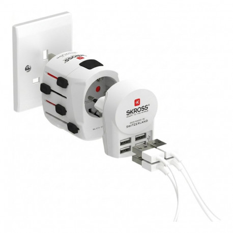 "Skross MUV Micro Universal Reiseadapter, Weltweit"
