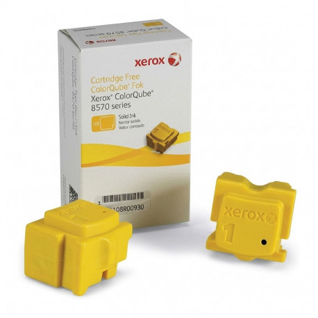 "Xerox SOLID INK YELLOW (2 STICKS)"