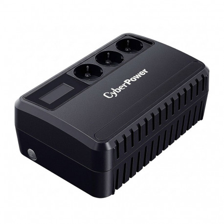"CyberPower BU Basic BU650EULCD 650VA 360W 3x Schukostecker-Anschluss u. USB"