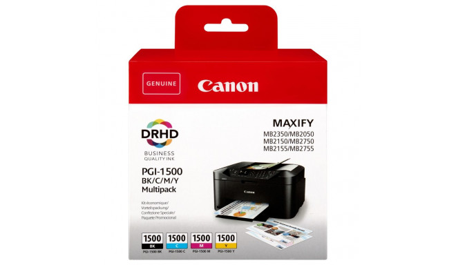 Canon tintkassettide komplekt PGI1500, CMYK