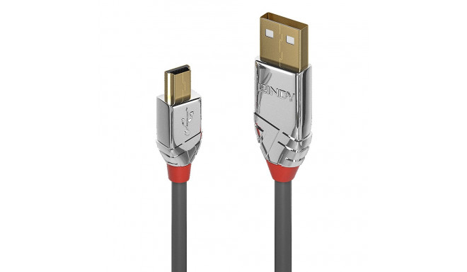 7.5m USB 2.0 Type A to Mini-B Cable, Cromo Line