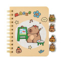 NOTE BOOK 8.7X11.3CM 64SH CAPYBARA