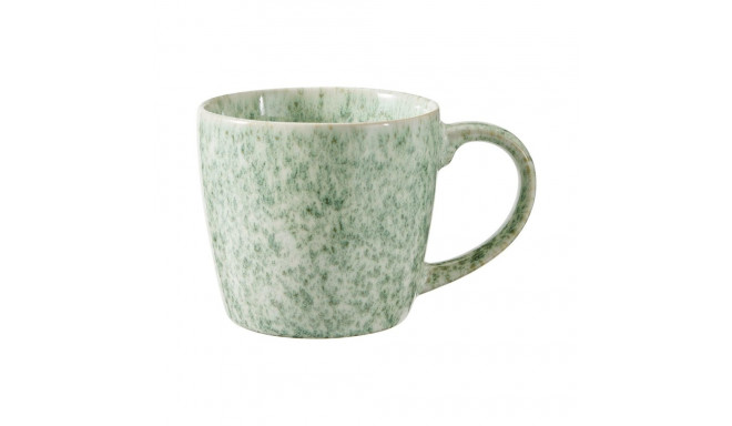 MUG GREEN/WHITE DOTTED 380ML
