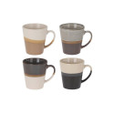 MUG 3 COLOURS 4 DIFFERENT DESIGNS 300ML