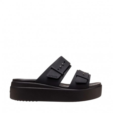 Klapki damskie Crocs Brooklyn Low czarne 207431 001