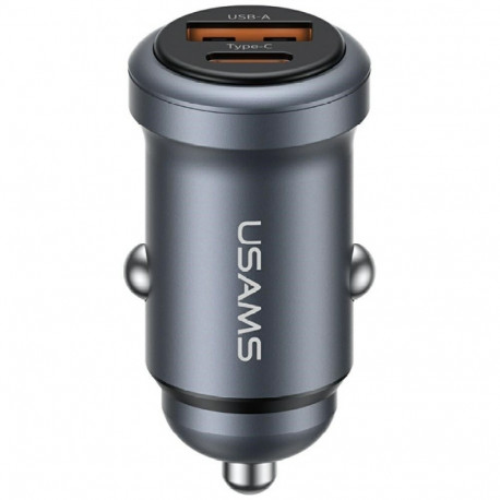 Car Charger 30W USB-A USB-C CC322