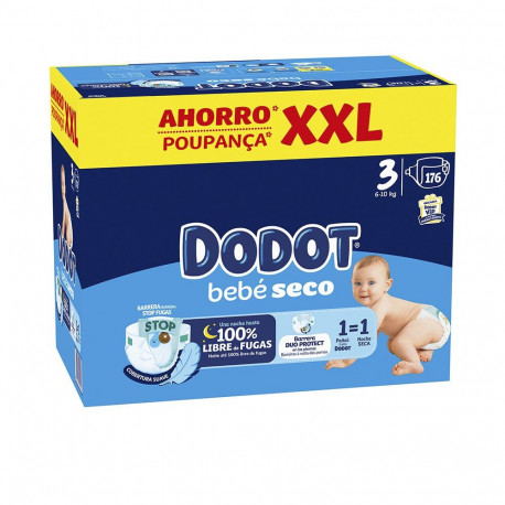 DODOT mähkmed ETAPAS XXL suurus 3 6-10kg 176u