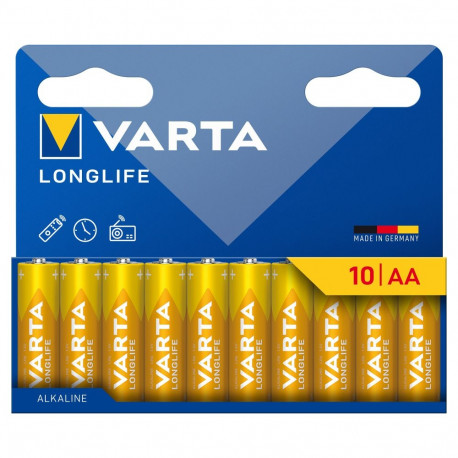 LONGLIFE patareid AA 10-pakk
