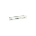 "10"" Verteilerfeld 12x Keystone, grau"
