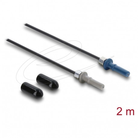 Delock LWL POF plastikukaabel HFBR 4501-4511Z simplex-pistik kuni simplex-pistik 2m