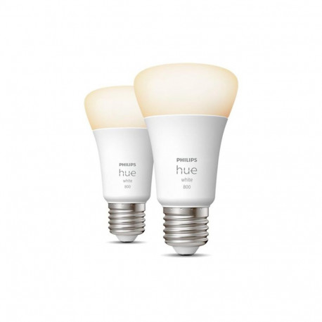 Philips Hue White 2700K A60 E27 9W BT/Zigbee 2tk