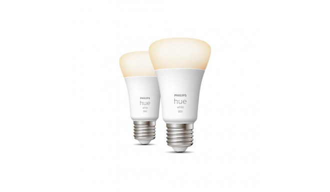 Philips Hue White 2700K A60 E27 9W BT/Zigbee 2tk