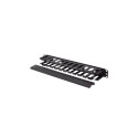 19" CABLE MANAGEMENT PLASTIC 1U TYPE A BLACK LANBERG