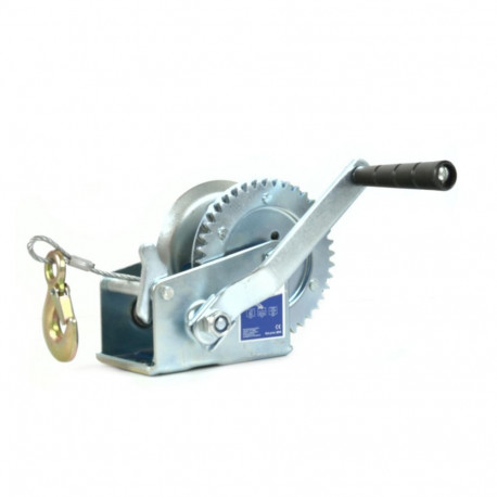 Geko käsivints G01083, 450kg, 5m, 4mm, 1 konks, üks käik, 4,1:1, 200mm käepide, pidur