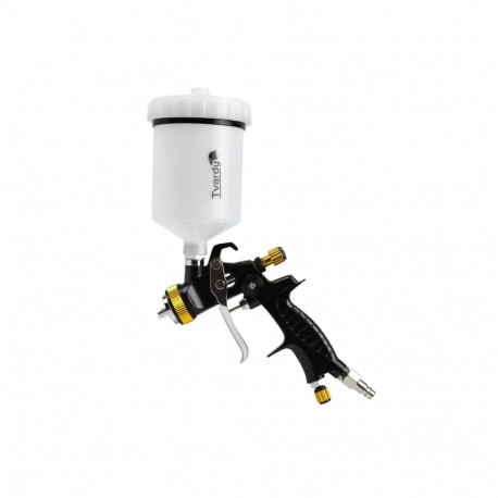 Tvardy Spray Gun LVLP 1.3mm T20001, 600ml, 170 liters/min, 2.0-3.0 bar, 200-250 mm, 1/4" quick coupl