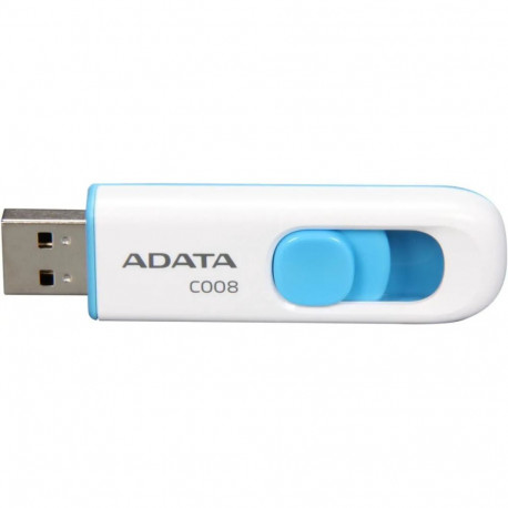 ADATA mälupulk C008 64GB USB Type-A, valge/sinine
