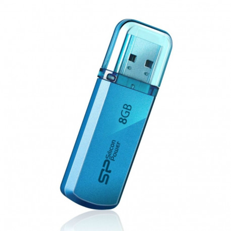 Silicon Power mälupulk Helios 101 8GB USB Type-A, sinine