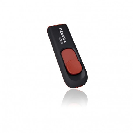 ADATA | C008 | 64 GB | USB Type-A | Black/Red