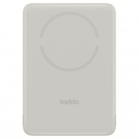 Belkin magnetiline akupank BPD021hqSA BoostCharge õhuke 5000mAH 15W USB-C, liivakarva