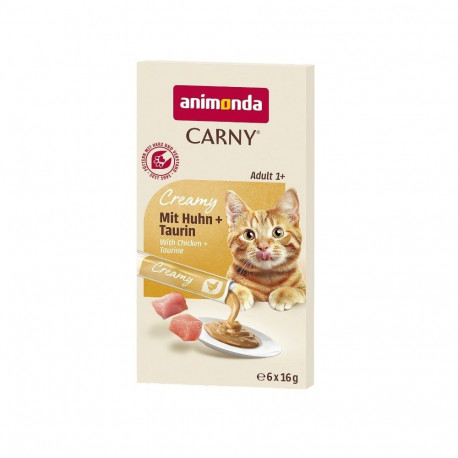 ANIMONDA Carny kana tauriiniga kassimaius 6 x 15g