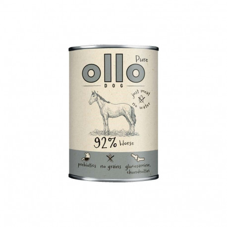 OLLO Pure Horse Mono - wet dog food - 850g