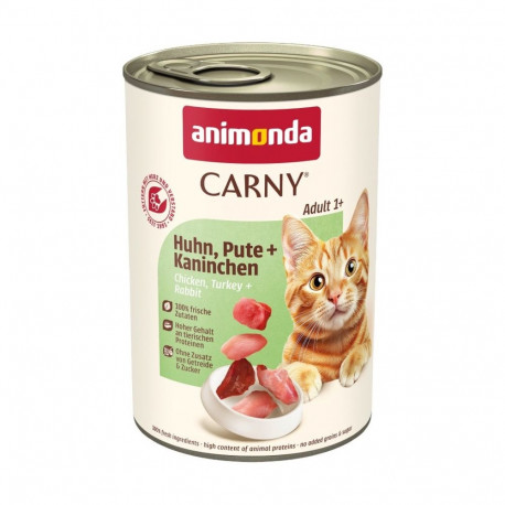 ANIMONDA Carny Adult Chicken, turkey, rabbit - wet cat food - 400g