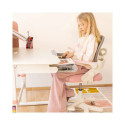 Fotel obrotowy Junior 4.3 Pink-Grey
