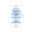 Fotel obrotowy Junior 4.4 Blue