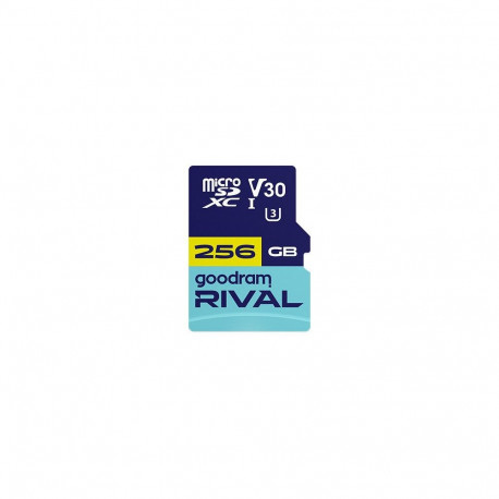 GOODRAM RIVAL M3AA 256 GB MicroSDXC V30 UHS-I U3 + adapter (GGSM3AA-2560R12)