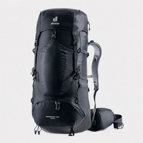 Deuter seljakott Aircontact Lite 40+10, must-hall
