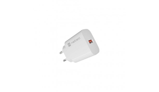 Ribera USB-laadija 1xUSB-A 18W, valge