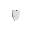 USB charger Ribera 1xUSB-A 1xUSB-C white