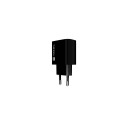 USB charger Ribera 1xUSB-A 1xUSB-C black