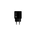 USB charger Ribera 1xUSB-A 1xUSB-C black