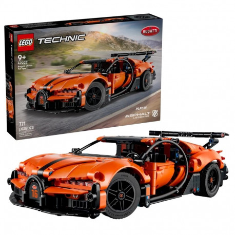 LEGO TECHNIC ehituskomplekt 42222 Bugatti Chiron Pur Sport hüperauto