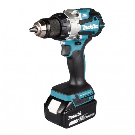 Makita akukruvikeeraja/löök-kruvikeeraja DDF489RTJ 1800RPM, must, sinine, teras
