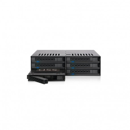 Icy Dock ketasmassiiv MB326SP-B 0TB rack (1U), must
