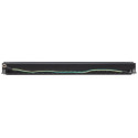 Intellinet Patch Panel, Cat6a, FTP, 24-Port, 1U, Shielded, 90° Top-Entry Punch Down Blocks, Black