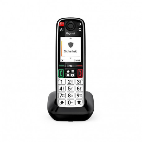 Gigaset EASY 500 Analog/DECT telephone Caller ID Black, Silver