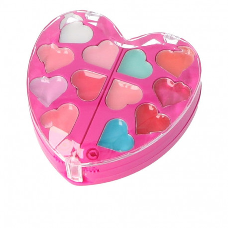 INCA SET MAQUILLAJE EN FORMA DE CORAZÓN 1 u