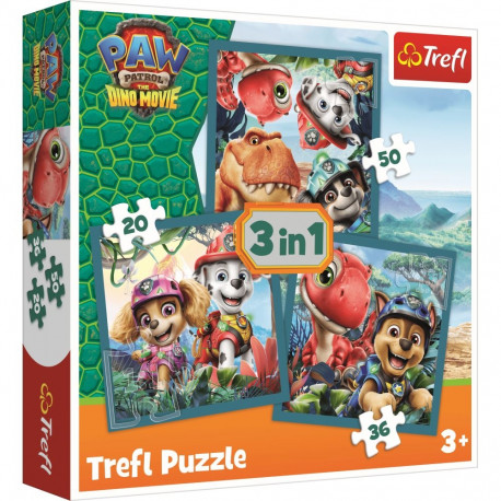 TREFL PAW PATROL Puzzle 3 in 1 set