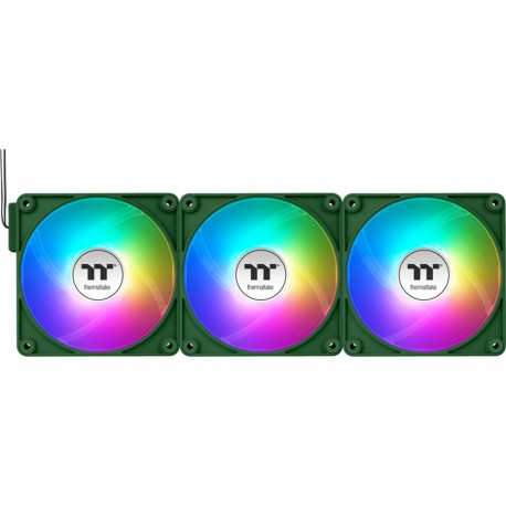 CT120 EX Reverse ARGB Sync PC Cooling Fan Racing Green (grün, 3er-Pack, 120 mm)